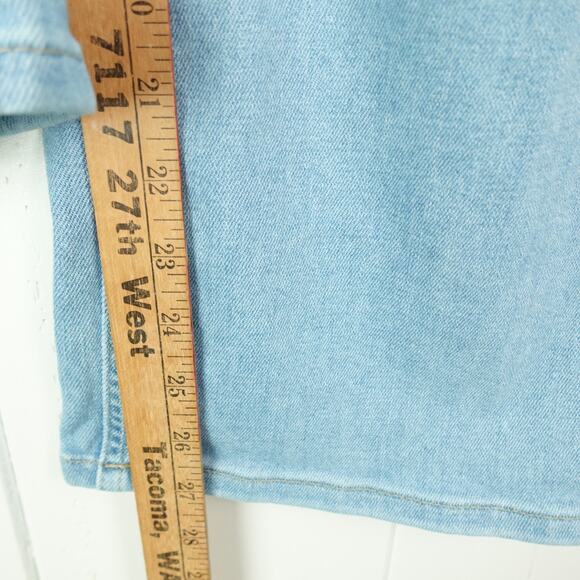 Boden Jeans Women SZ 28/30 Wide Leg Baggy Relaxed Retro Y2K 90's Light Wash Read - Picture 7 of 13